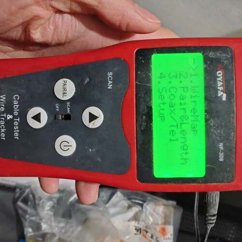 可议价NOYAFA寻线仪寻线器，型号NF-308，主机加一个9V适