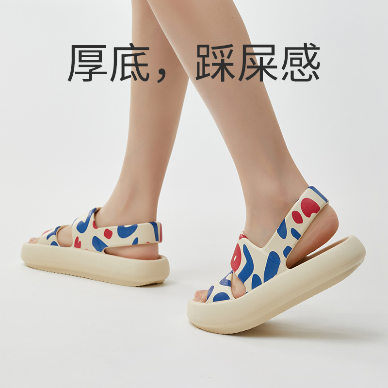 李佳琦推荐厚底凉鞋沙滩鞋