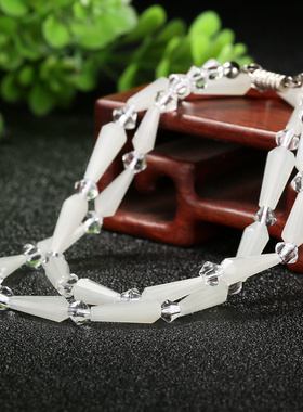 久龙玉器特价和田玉羊脂玉项链和田玉项链新款13.43g左右