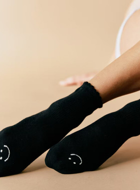 Pointe Studio瑜伽袜子女防滑冬专业露背抓地袜普拉提袜GripStrap