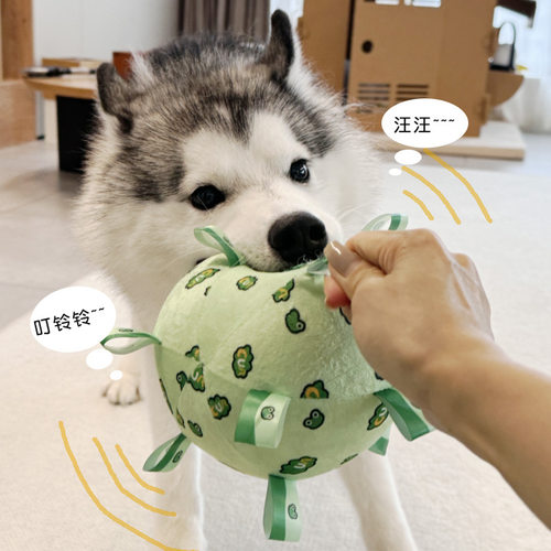 体力磨牙毛绒球金毛柯基