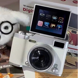 新款 照相机高清美颜学生党复古卡片机 可自拍9600w高清像素ccd数码