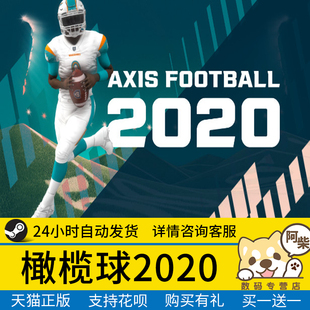 PC steam 正版 Axis Football 2020 橄榄球2020 国区礼物 体育 模拟 策略