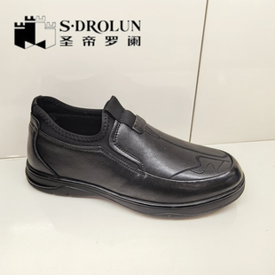 圣帝罗阑男鞋2025冬季新款时尚休闲百搭男棉鞋商务休闲鞋770-1