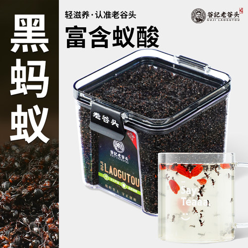 长白山黑蚂蚁营养蚁酸春蚁无硫滋补黑蚂蚁