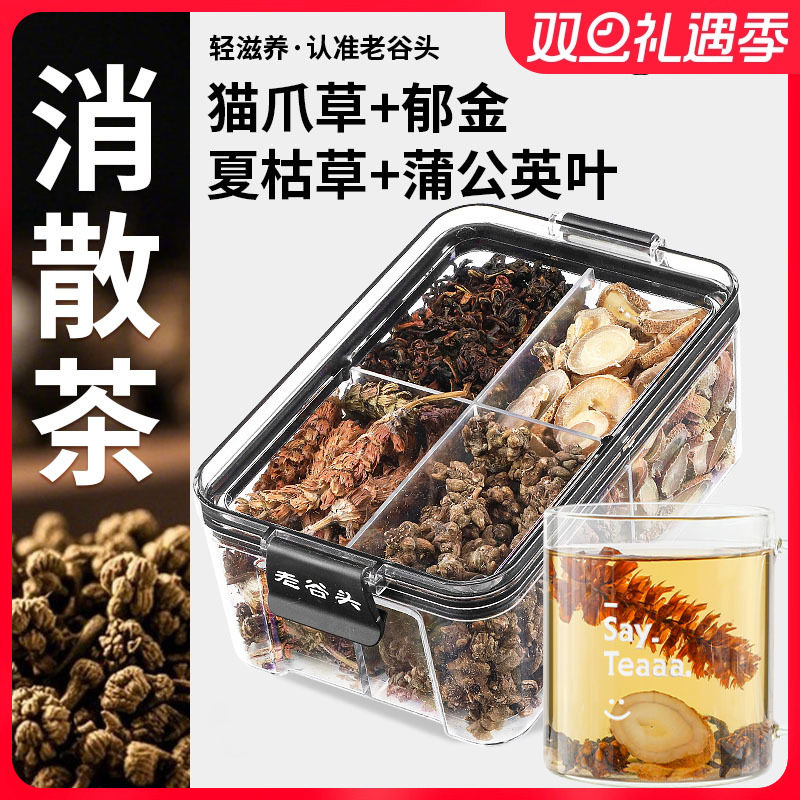 老谷头猫爪草郁金蒲公英夏枯球