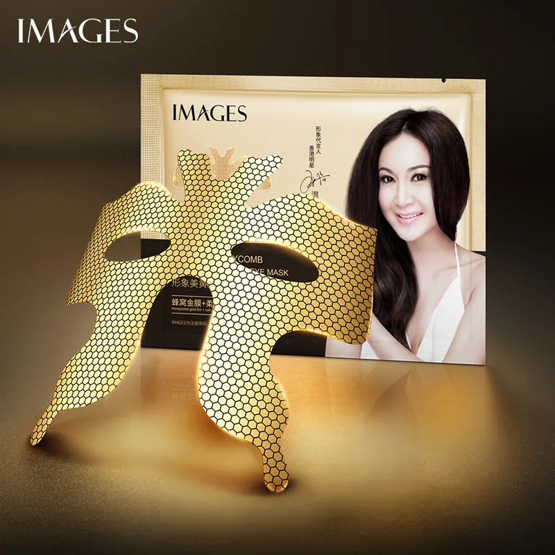 20片形象美黄金蜂窝弹润蝴蝶眼膜补水保湿滋润眼周眼部护理眼膜贴