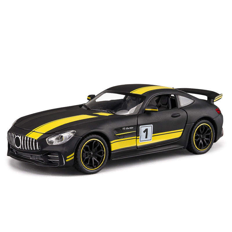 新款（彩盒）1:24奔AMG GTR合金车模型声光 儿童玩具摆件澄海,模玩/动漫/周边/娃圈三坑/桌游,火车/摩托/汽车模型,淘宝优惠券,粉丝福利购,淘宝优惠卷