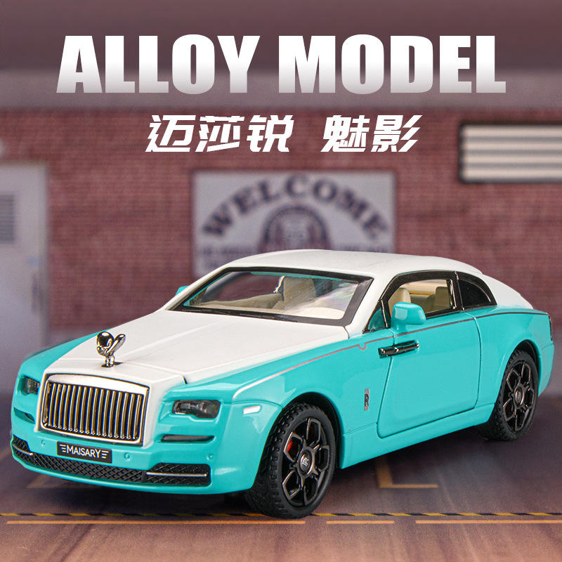 新款 嘉业1:32/24魅影立标仿真合金开门声光汽车模型跑车儿童玩具