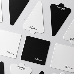 慕斯底托加厚三角形切块蛋糕垫