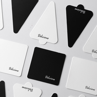 慕斯蛋糕底托加厚三角形切块切件西点甜品千层烘焙包装蛋糕垫卡纸