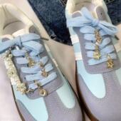 吊坠星星爱心挂坠套装 配饰休闲鞋 卡片包装 鞋 饰挂坠 新款 带装 运动鞋