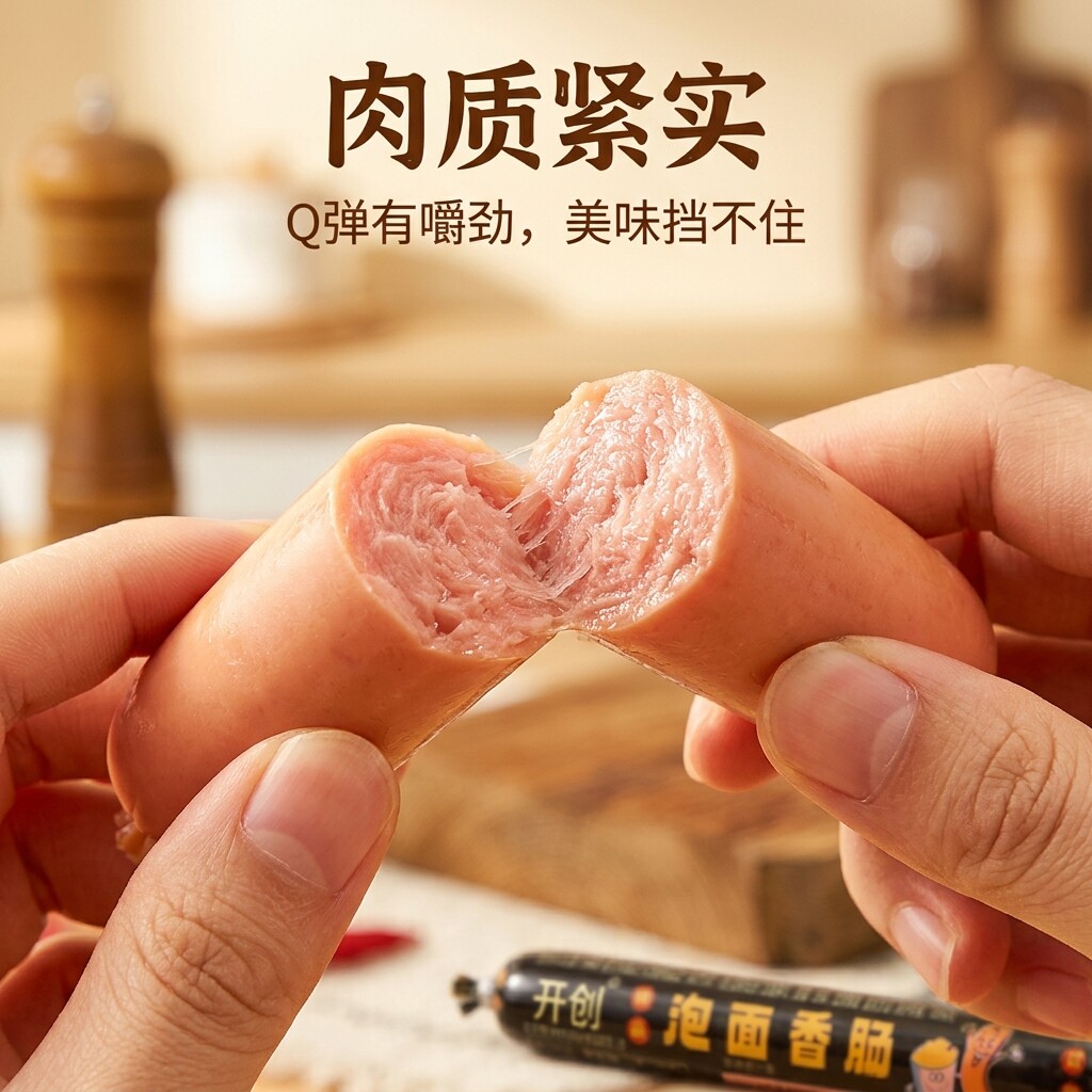 泡面搭档火腿肠即食泡面伴侣润口香甜玉米肠即食香肠整箱速食批发