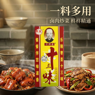 正宗老牌子十三味拌馅调味品香料40g调味料卤料卤粉调料整箱批发