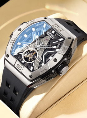 布加迪手表 德国新款全自动机械表男士名正品牌商务防水潮流十大
