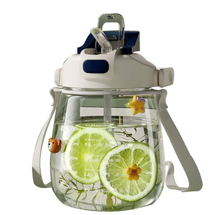 2000ml大容量水杯大号女生高颜值杯子耐高温夏天大肚杯2025年新款