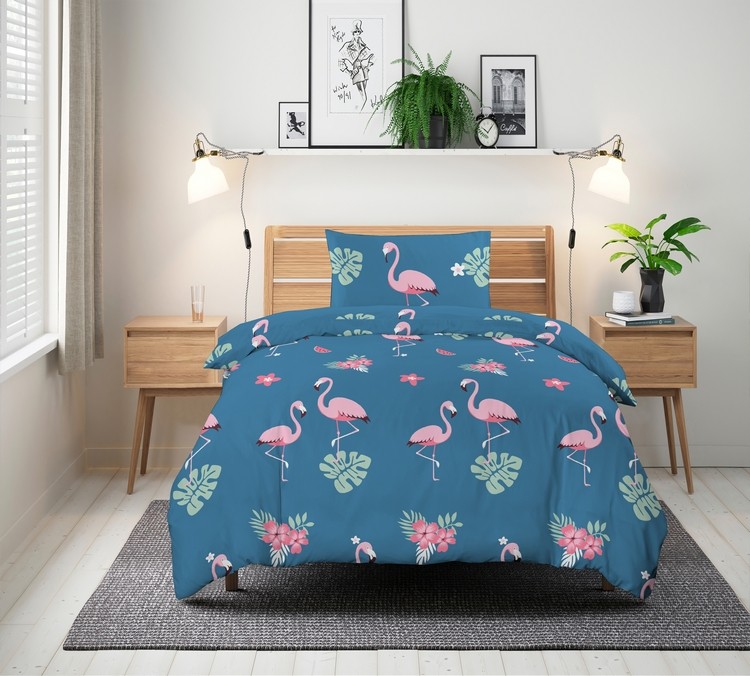 花色宝PSD智能两件套模拟效果图 宏华家纺套件样机 模版背景素材