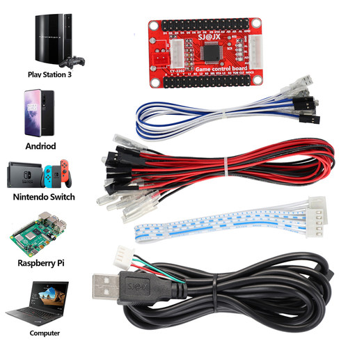 USB小红板摇杆芯片街霸hitbox