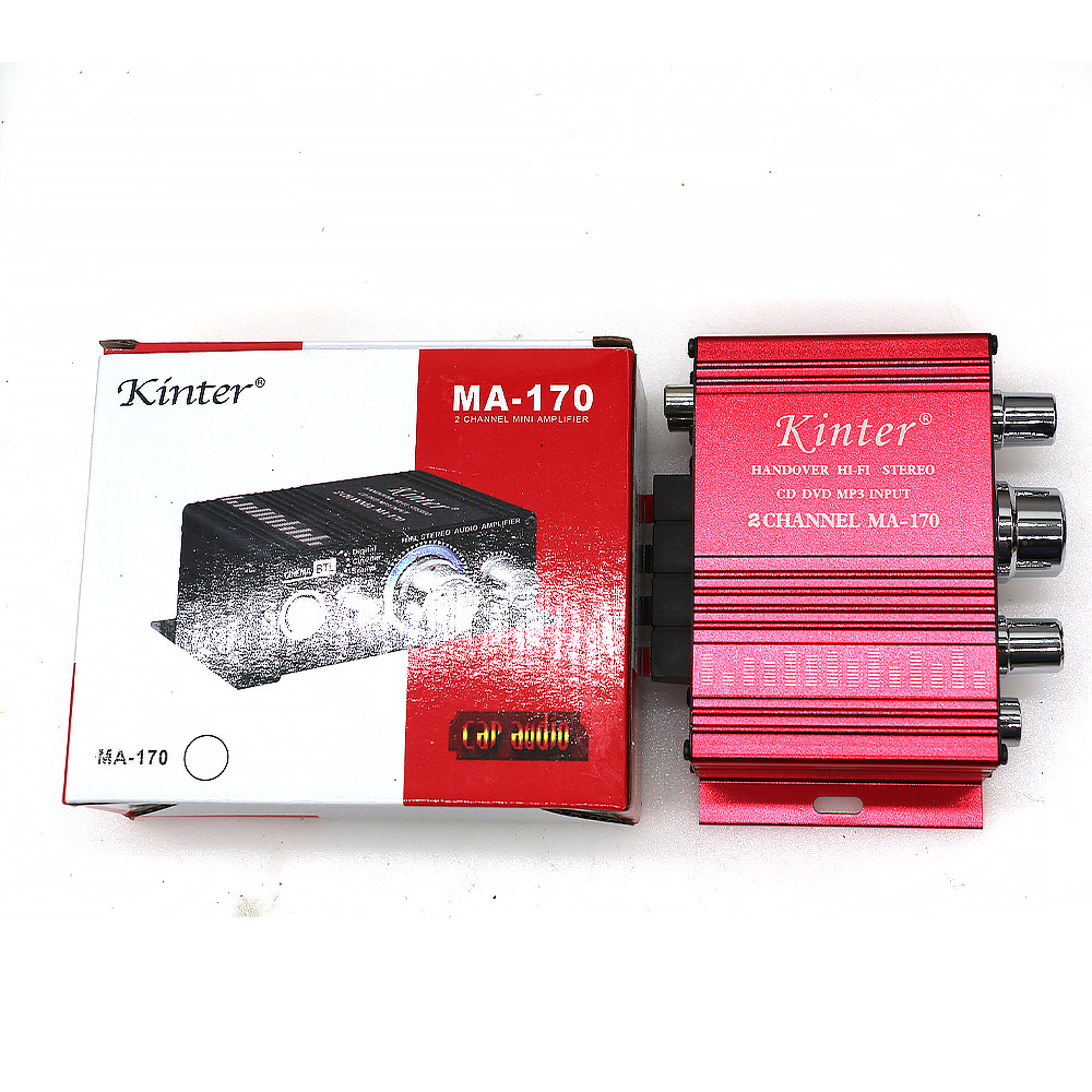 KinterMA-170功放12V 迷你音频型立体声电脑MP3叫号机游戏机