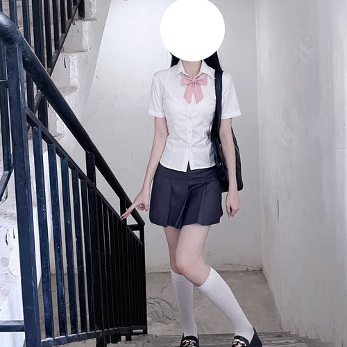 刺篇jk制服原创基础款短袖修身