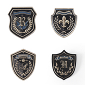 刺篇 DK制服学院风原创正版 徽章西服西装 配件小物胸针挂件