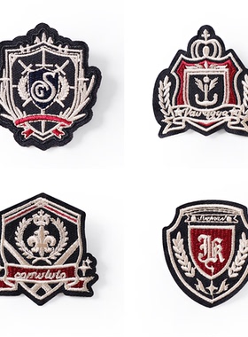 【刺篇原创】JK/DK制服原创设计徽章西服西装配件小物胸针挂件