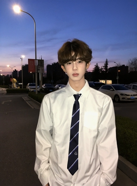 【刺篇】dk原创春秋长袖衬衫男日系学院风制服学生正版衬衣外套