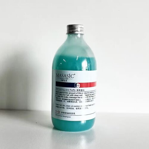 正品MASASIC玛萨仕克控油洗发乳500ml清洁头皮毛囊去油防脱洗发水