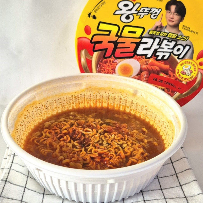 八道辣汤年糕味速食拉面辣味泡面