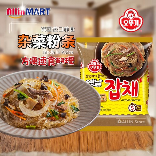 韩国进口食品不倒翁炒粉丝粉条