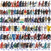 小号格尔吉欧玩具怪兽人偶哥莫拉芝顿贝利亚雷德王软胶哥尔赞手办