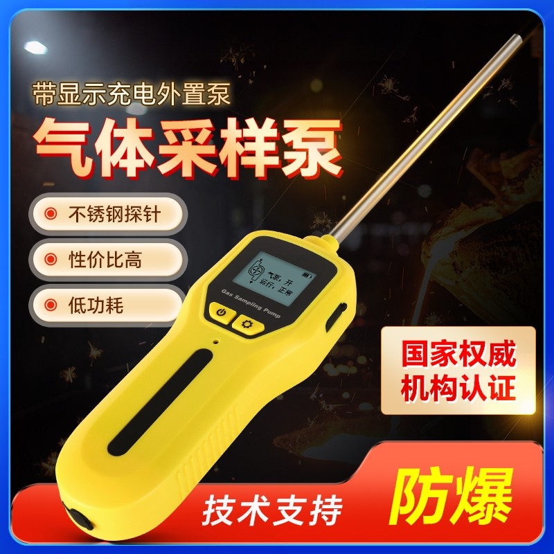 便携式带数显充电外置泵检测仪