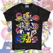 赫赫大满贯 可爱无上限小众高街独特简约别致180G破洞水洗短袖 T恤