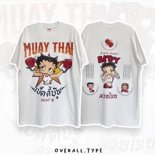 贝蒂娃娃Betty Boop！宽松百搭热爱造就设计感原创JHYQ短袖T恤
