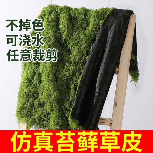 仿真苔藓草皮仿生假苔藓仿真草坪永生假青苔微景观绿植造景假草丝