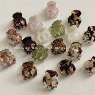 精致小抓夹~韩国f金标迷你小发夹公主头醋酸碎发夹刘海夹鲨鱼夹子