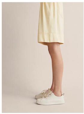 西班牙MD女鞋真皮百搭不累脚日常休闲运动板鞋小白鞋