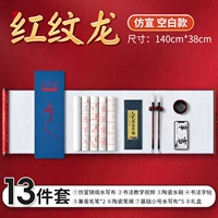 Дракон с красными паттернами очень большой пробел [набор из 13 человек]