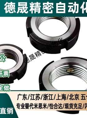 米斯米PLN精密锁紧螺母PLNY 8 10 12 15 17 20 25 30 35 40 45 50