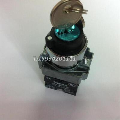 两位钥匙选择开关XB2BG21C(ZB2BG2C+ZB2BE101C)1常开触点