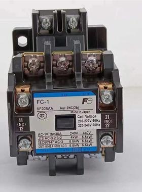 原装进口富士交流接触器FC-1SF20BAAFC-1ULSF20B1A220V