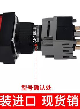 原装按钮开关AH164AH165-TLSLG11E3R11E3TL5
