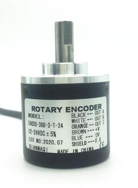 E40S8-60-3-T-24电压12-24VABZ三相ROTARYENCODER旋转编码器