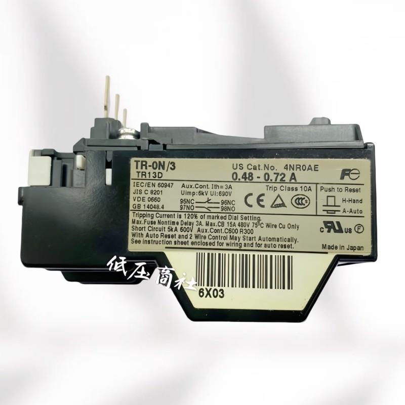 全新原装日本进口富士FUJIFe电流热过载继电器TR-0N/3绝不售假