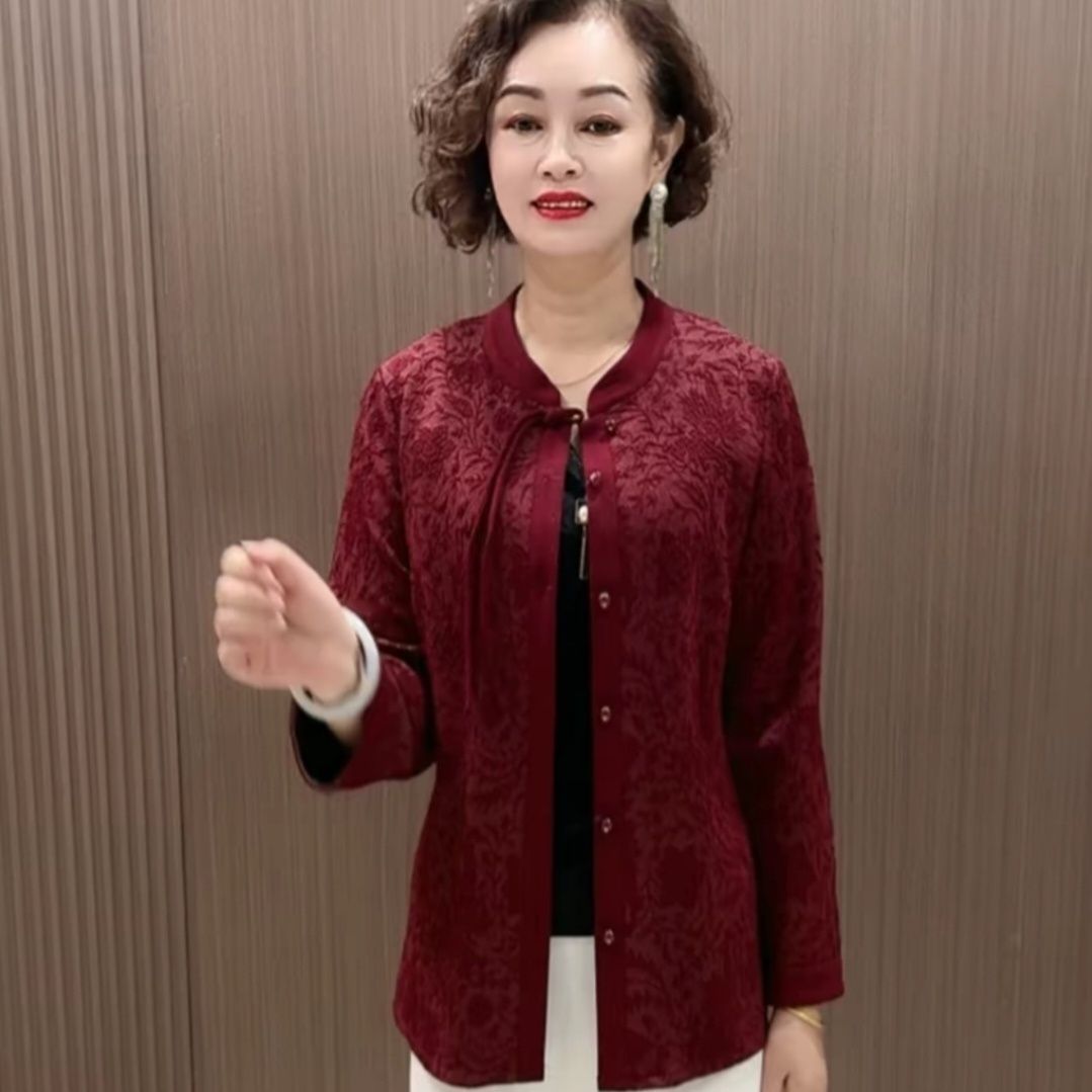 高档秋季新款中老年妈妈