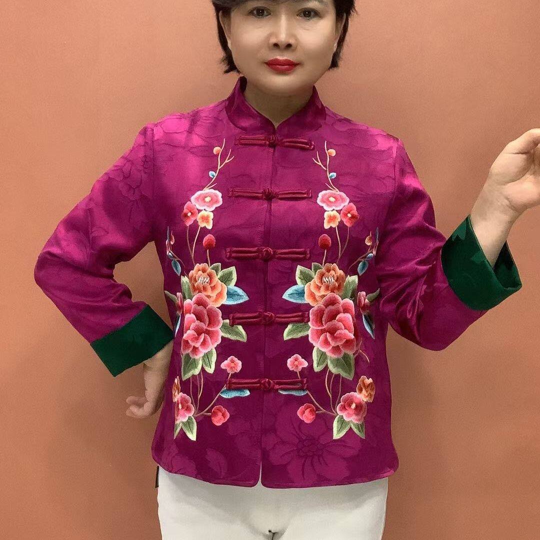 外套民族上衣盘扣新款开
