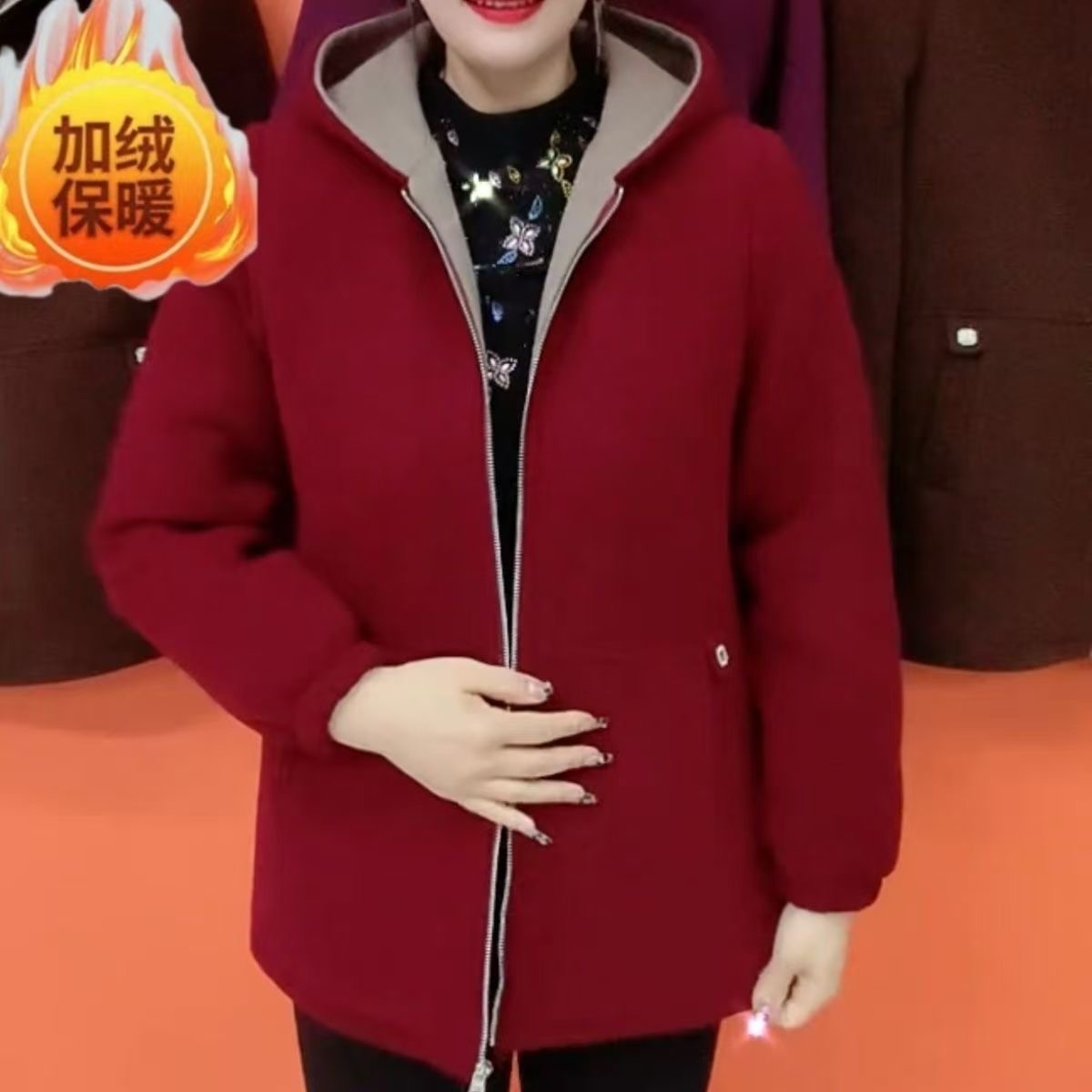 2025加绒加棉加厚保暖棉