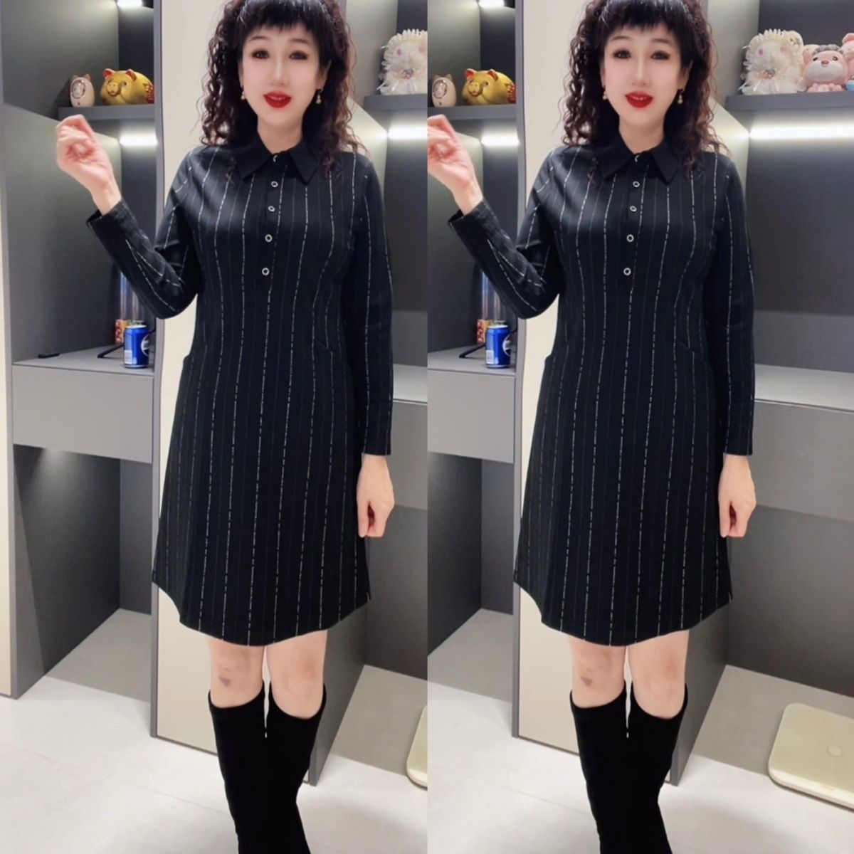 秋季新款连衣裙女时尚舒
