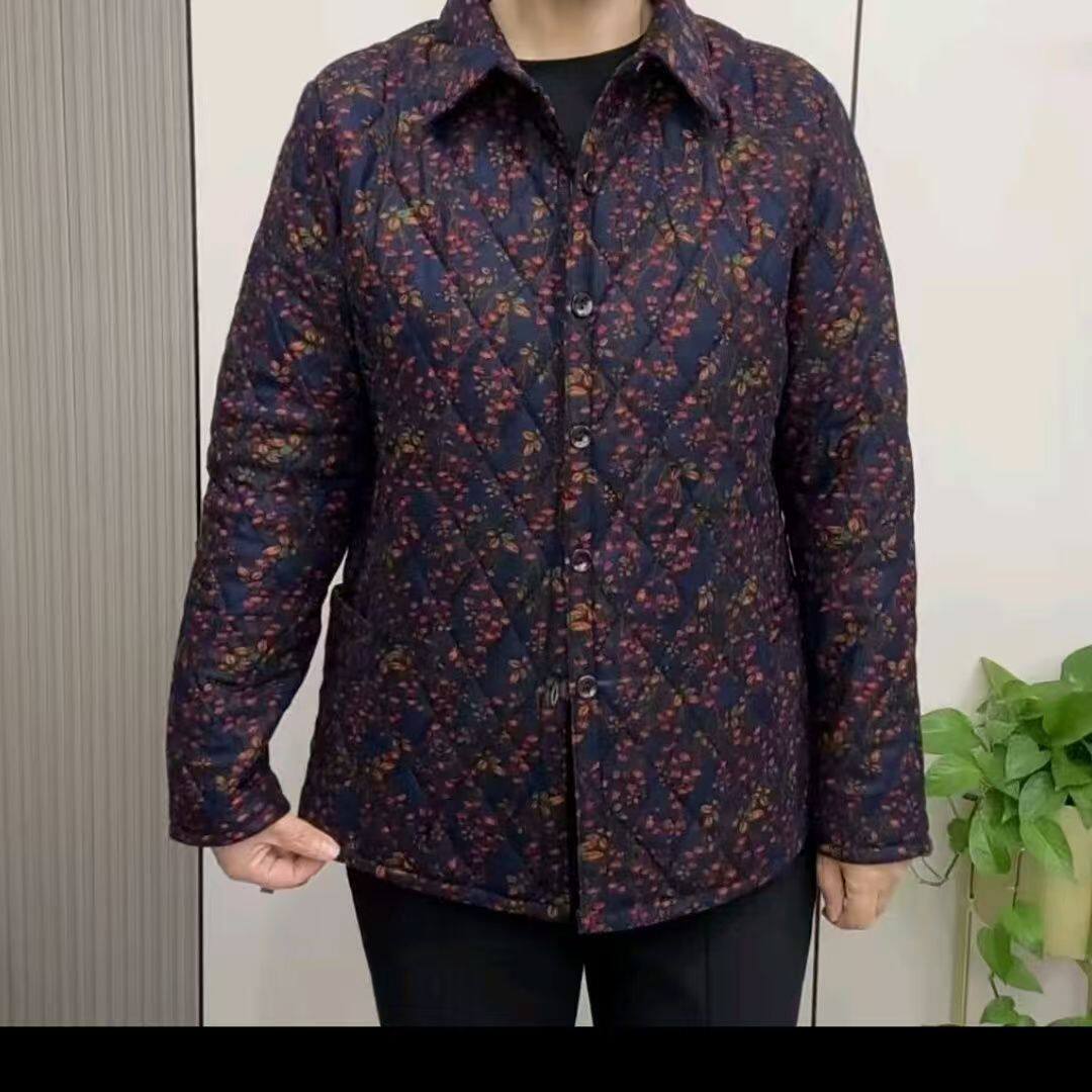 2026秋冬新款薄款棉服翻