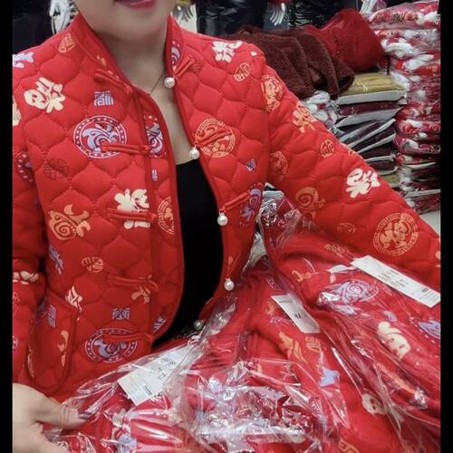 国风棉衣新款外套棉袄保